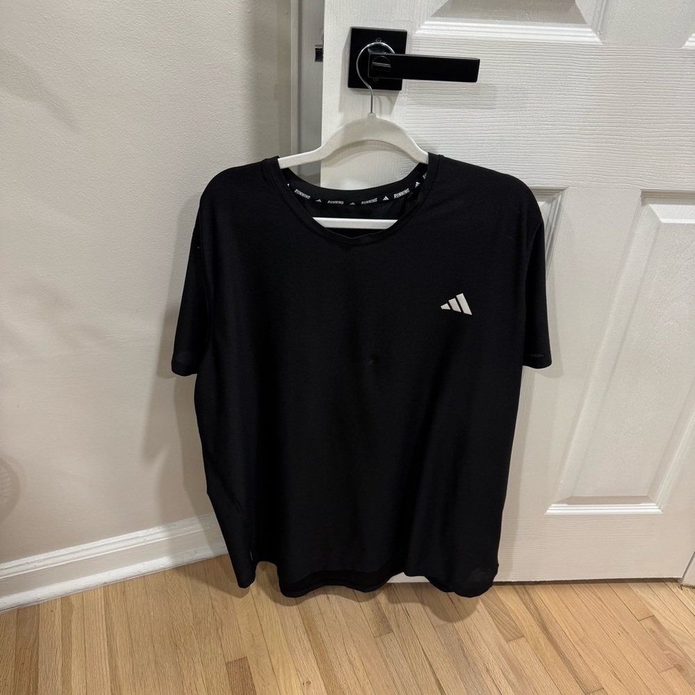 Adidas Black Running Shirt Men 2XL
